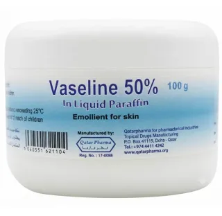 QATAR PHARMA VASELINE 50%LIQ PARAF.100G