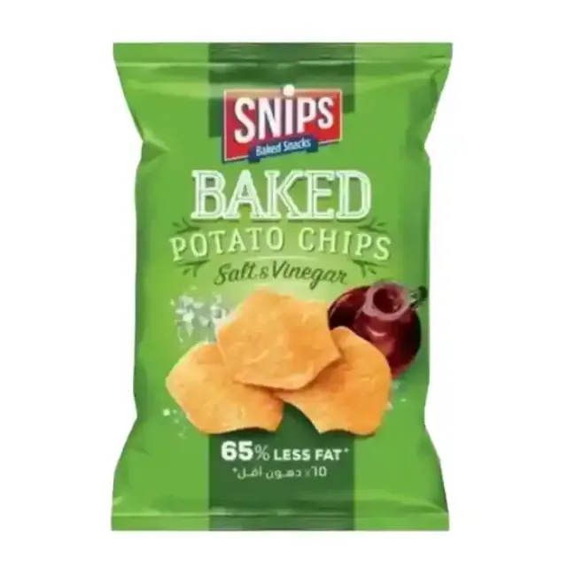 SNIPS SALT&VINEGAR BKD POTATO CHIPS 150G
