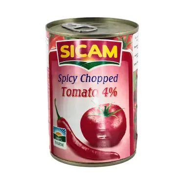 Sicam Crushed Spicy Tomato 4% 400g