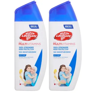Lifebuoy Mild Care Anti Bacterial Body Wash Multipack 300ml x2 Pieces