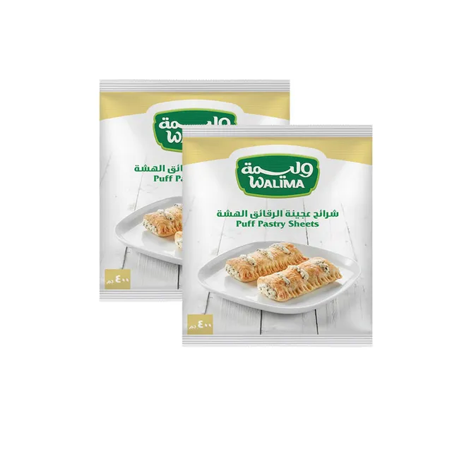 الوليمة شرائح عجينة الرقائق الهشة 2*400 جم