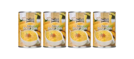 NATCO CREAM STYLE CORN 4x425GR