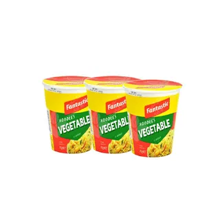 FANTASTIC CUP NOODLES VEG 3x70GR