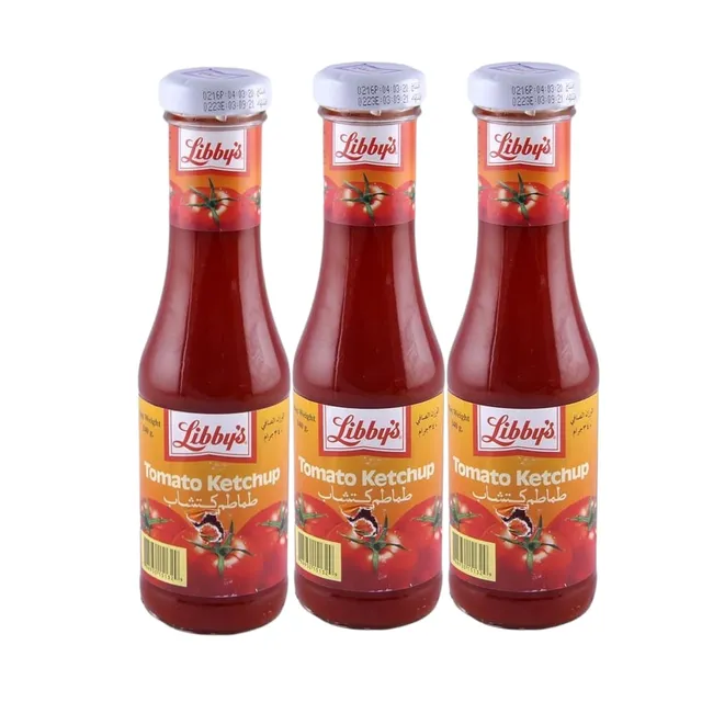 LIBBYS TOMATO KETCHUP 3X340G
