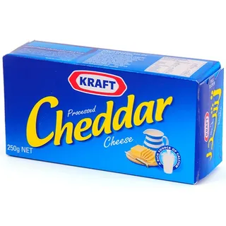 KRAFT CHEESE CHEDDAR BAKED 250GM