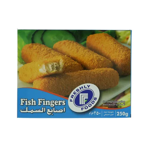 فريشلي - اصابع السمك 250 جم