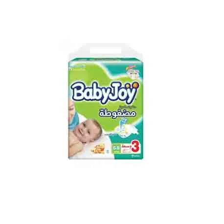 BABY JOY DIAPER MEDIUM NO 3 / 68 PCS