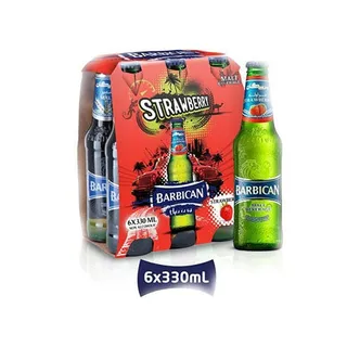 BARBICAN STRAWBERRY 6 x 330ML