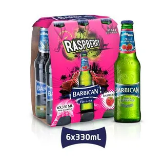 BARBICAN RASPBERRY 6 x 330ML