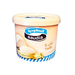 أيسكريم السعودية فانيلا 2 لتر