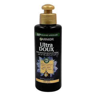 GANIER ULTRA DOUX BLACK CHARCOAL LEAVE-IN CREAM 200ML