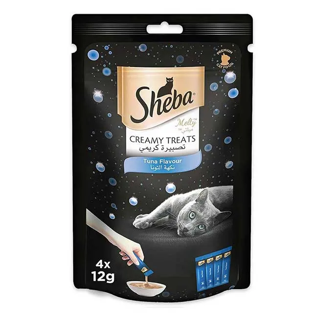 SHEBA MELTY TUNA CAT FOOD 48GM