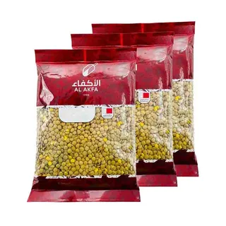 الأكفاء عدس أخضر كامل 3×400 غرام