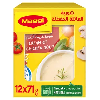 MAGGI SOUP CREAM OF CKN 12*71GR