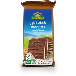 Natureland Milk Chocolate Rice Cakes