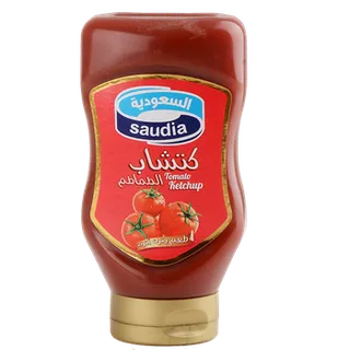 SAUDIA TOMATO KETCHUP SQZ 510 GR