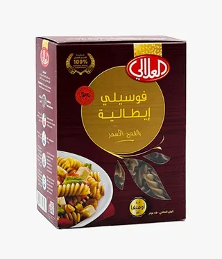 العلالي معكرونة فوسيلي ايطالية مع اوميجا 3 450 جم