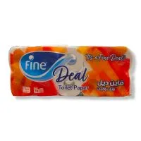 FINE DEAL TOILET PAPER 10 ROLLSX2PLY