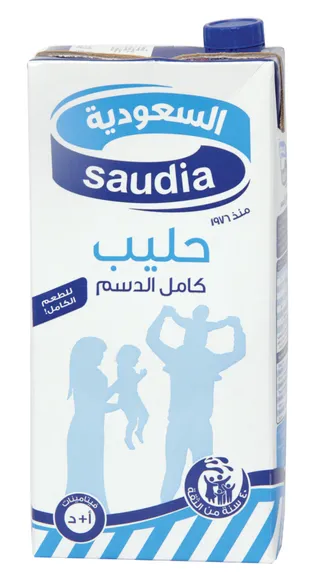 السعودية حليب كامل الدسم 2 * 2 لتر