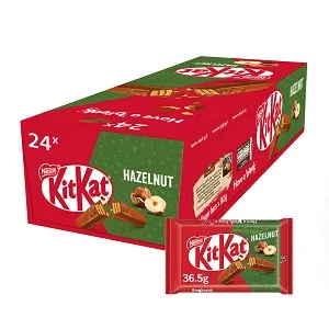 NESTLE KITKAT 4 FINGER HAZELNUT 24*36.5GM