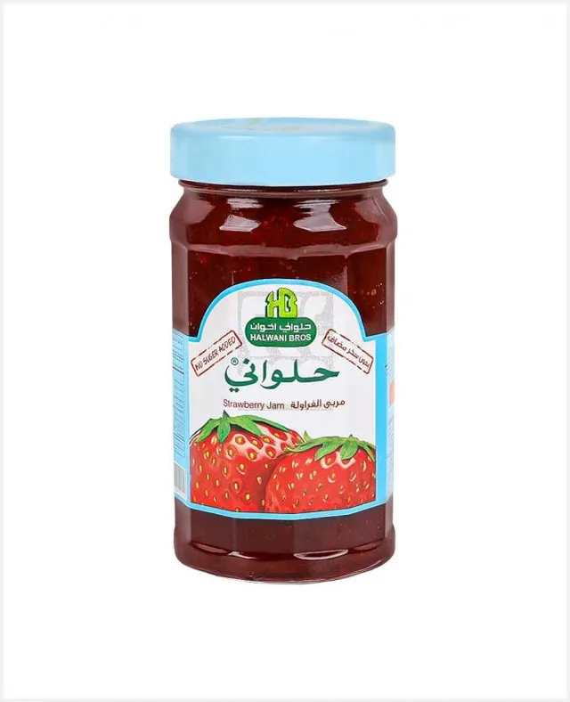حلواني مربى الفراولة خالي من السكر 400 جرام