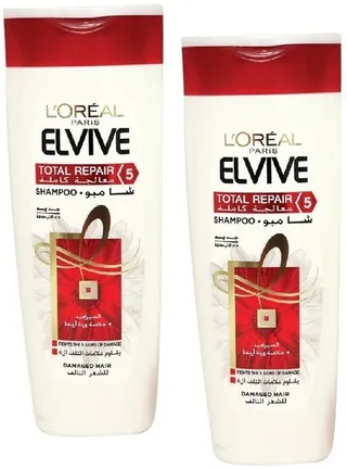 LOREAL PARIS ELVIVE TOTAL REPAIR 5 SHAMPOO 2X400ML