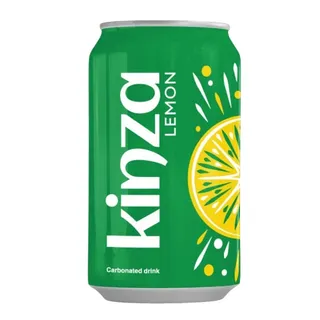 KINZA CARBONATED DRINK LEMON 360 ML
