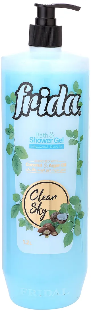 FRIDA BATH & SHOWER GEL CLEAN SKY 1.2LTR