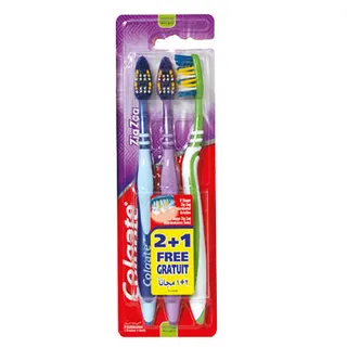 COLGATE TOOTHBRUSH ZIGZAG 2+1 FREE
