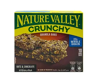 NATURE VALLEY CRUNCHY OATS & CHOCOLATE 5 x  42GM
