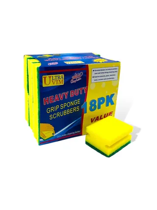 Dish cleaning sponge 18 pieces