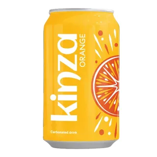 KINZA CARBONATED DRINK ORANGE 360ML