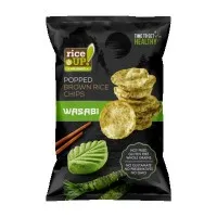 RICE UP RICE CHIPS WASABI (60GMS)