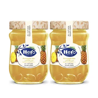 HERO JAM PINEAPPLE 2X350 GM 25%OFF