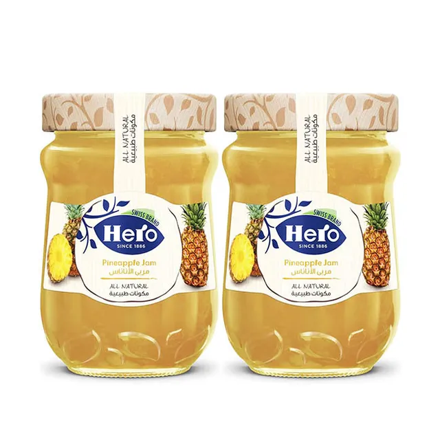 HERO JAM PINEAPPLE 2X350 GM 25%OFF
