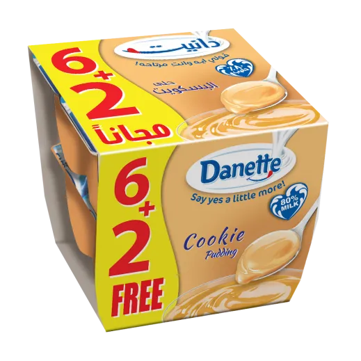 DANETTE COOKIE 6+2x90G