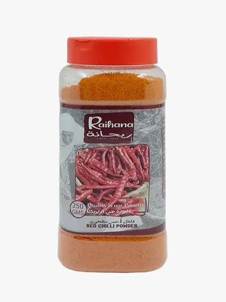 RAIHANA RED CHILLI POWDER 250 GR