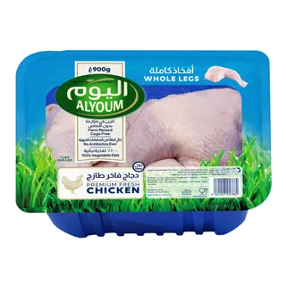 اليوم دجاج افخاذ كاملة طازج 900 جم
