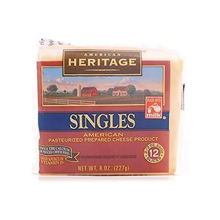 HERITAGE SINGLES SLICE CHEESE 227GM