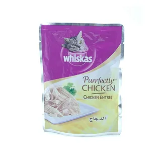 WHISKAS PURRFECTLY CHICKEN 85G