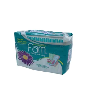 FAM NORMAL WITH WINGS 10 PADS