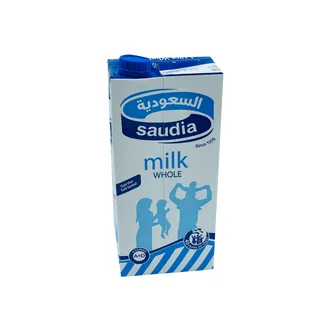 السعودية حليب كامل الدسم 1 لتر