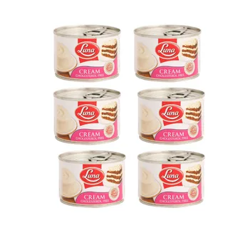 LUNA CREAM CHOLESTEROL FREE 6 x 155GM