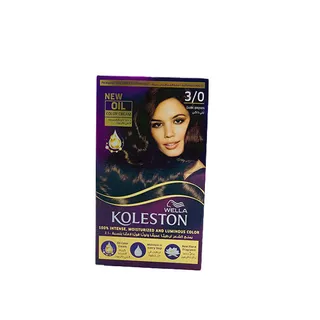 KOLESTON OIL COLOR CREAM - DARK BROWN