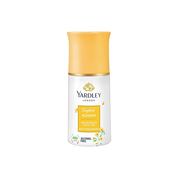 YARDLEY LONDON ENGLISH BLOSSOM ROLL ON 50ML