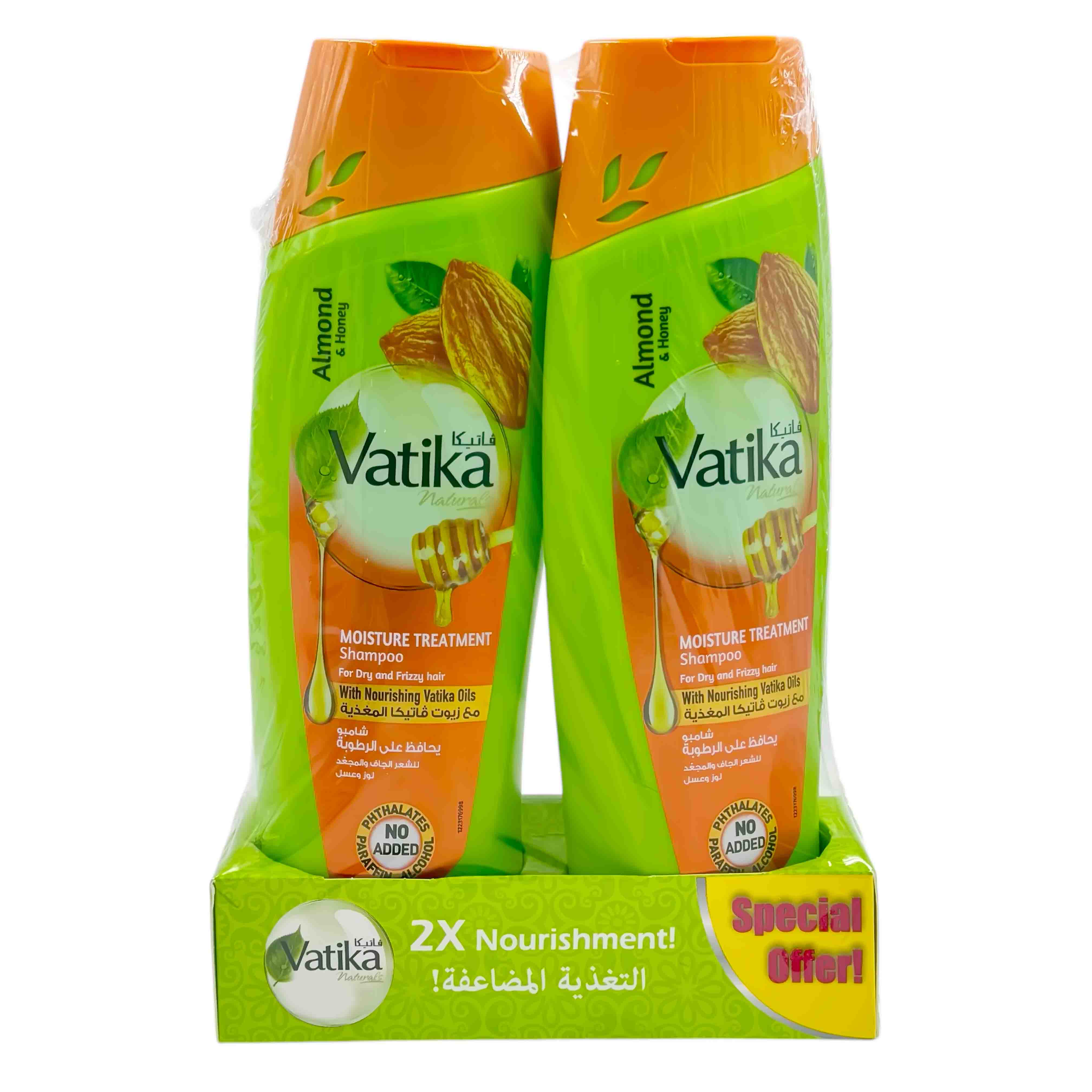 Vatika Moisture Preserving Shampoo 400ml*2pcs