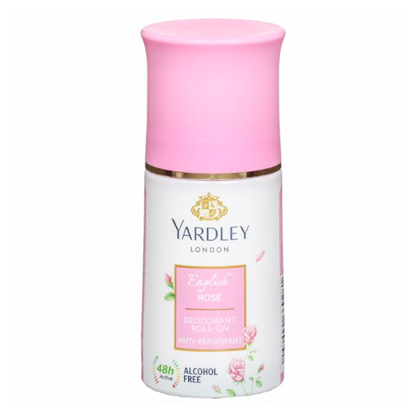 YARDLEY LONDON ENGLISH ROSE ROLL ON 50ML