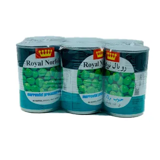 ROYAL GREEN PEAS 6 x 285 GM