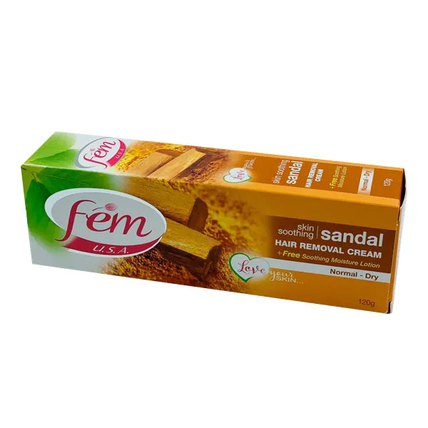 FEM SANDAL NORMAL-DRY HAIR REMOVAL CREAM 120GM