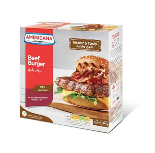 AMERICANA BEEF 24 BURGER 1.344KG